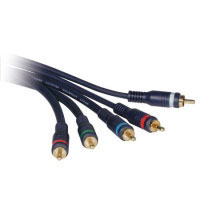 Cablestogo 0.5m Velocity Component Video/RCA-Type Audio Combination Cable (80251)